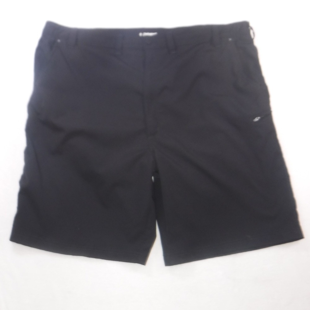 Wrangler Outdoor Performance Shorts Mens‎ 46 Black  Hiking Cargo Active